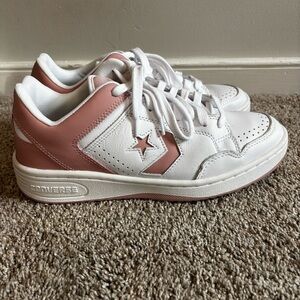 Converse Weapon star-detail sneakers White and Pink Women’s Size 10.5 Men’s 9